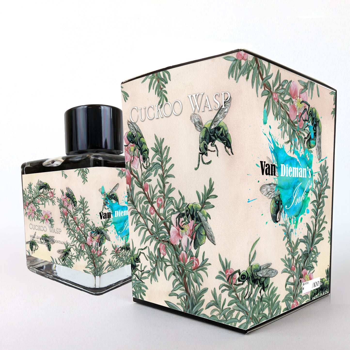 Van Dieman's 2025 September - Cuckoo Wasp - 100ml Shimmering Fountain Pen Ink
