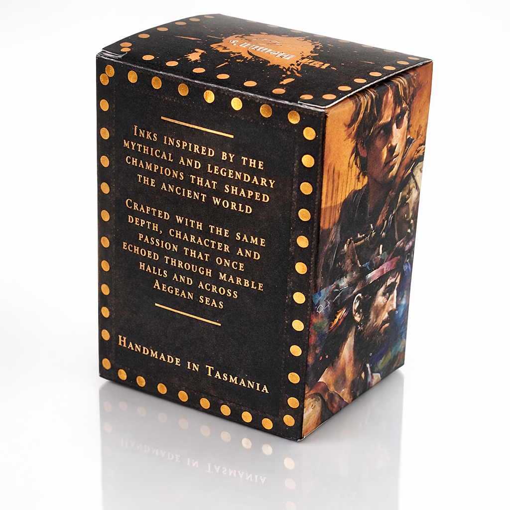 Van Dieman's Greek Heroes - Odysseus - 40ml Shimmering Fountain Pen Ink