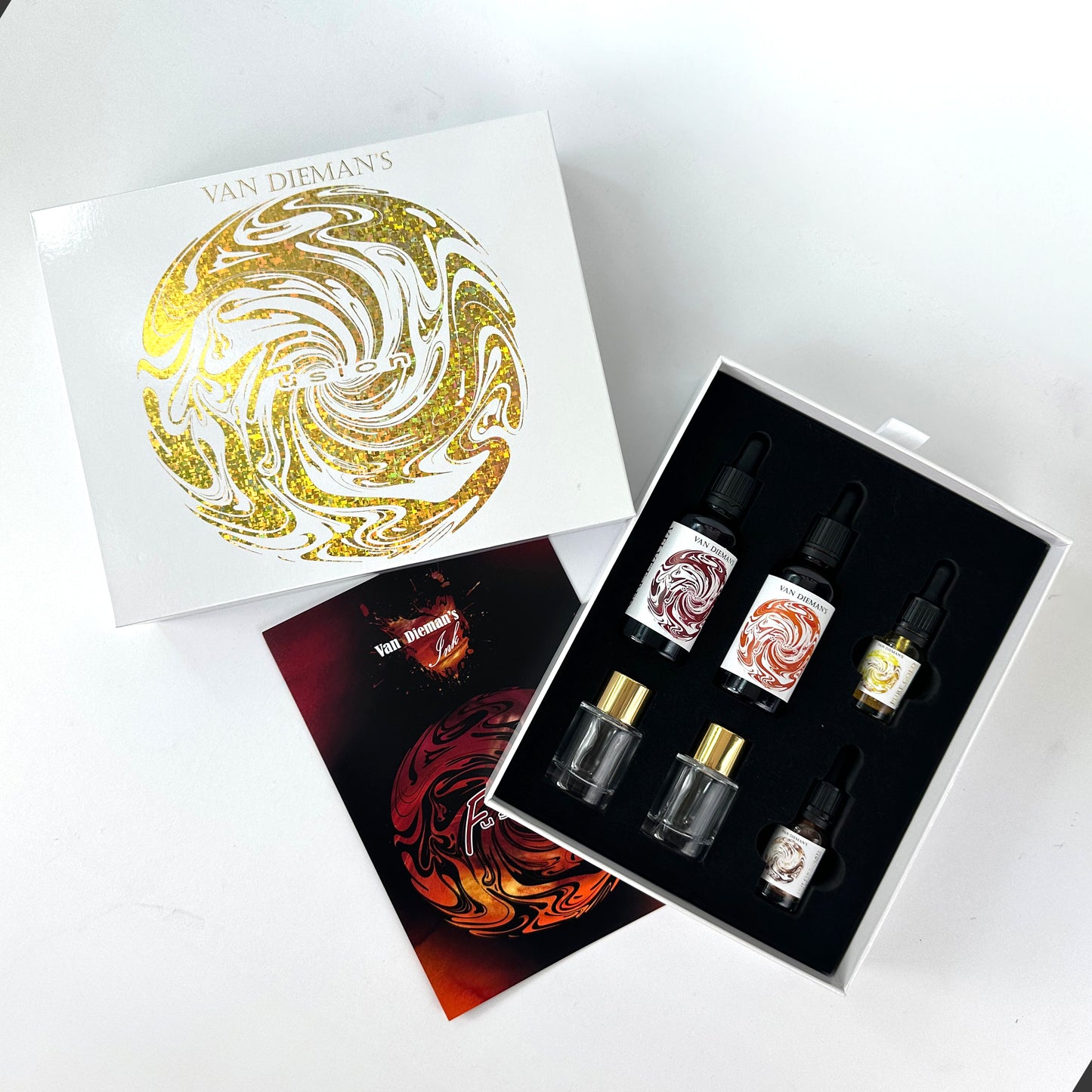 Van Dieman's Fusion - Fountain Pen Ink Mixing Kit - The Gold Pack