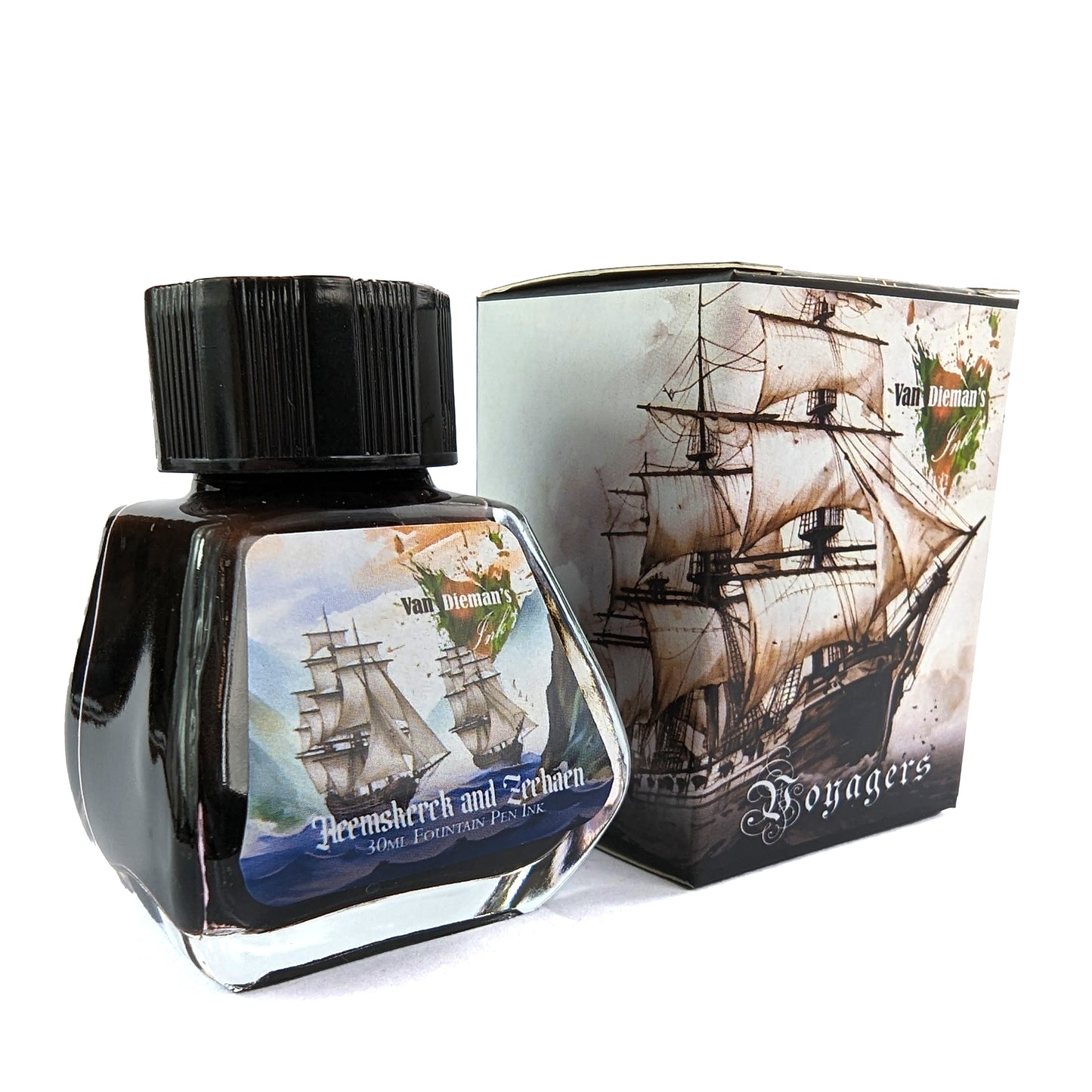 Van Dieman's Voyagers - Heemskerck and Zeehaen - Fountain Pen Ink