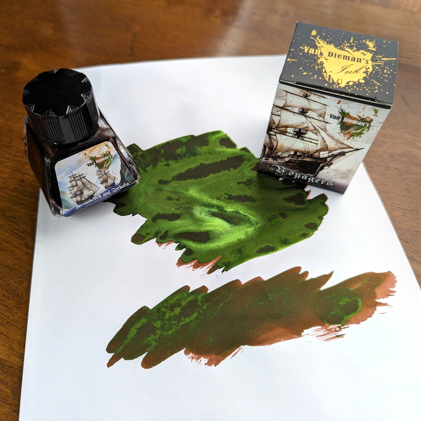 Van Dieman's Voyagers - Heemskerck and Zeehaen - Fountain Pen Ink