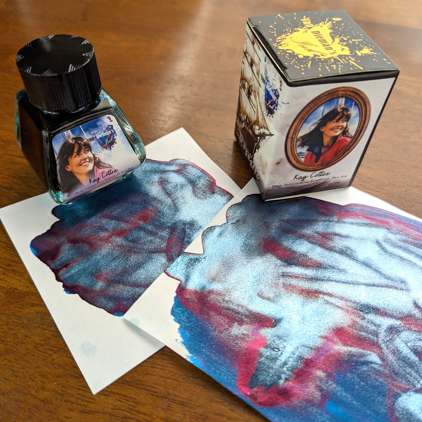 Van Dieman's Voyagers - Kay Cottee - Shimmering Fountain Pen Ink