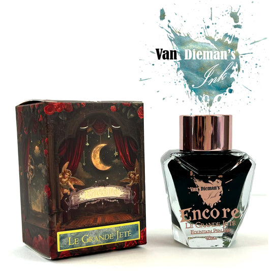 Van Dieman's Encore - Le Grande Jeté 40ml Shimmering Fountain Pen Ink