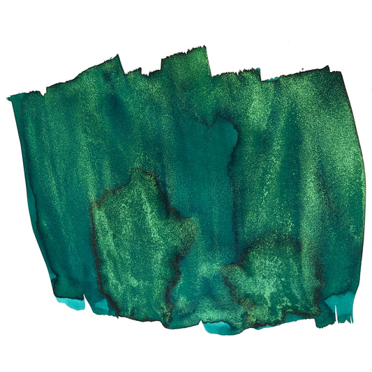Van Dieman's Feline - Emerald Eyes - 40ml Shimmering Fountain Pen Ink