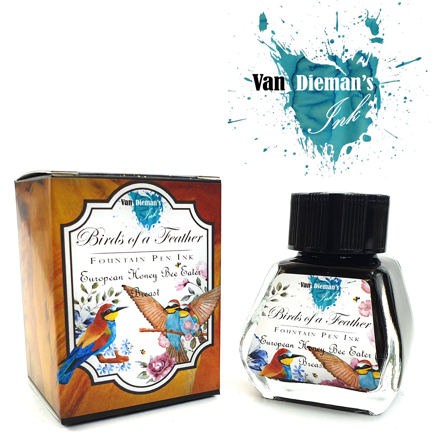 Van Dieman's Birds of a Feather - European Honey Bee Eater Breast - Fountain Pen Ink