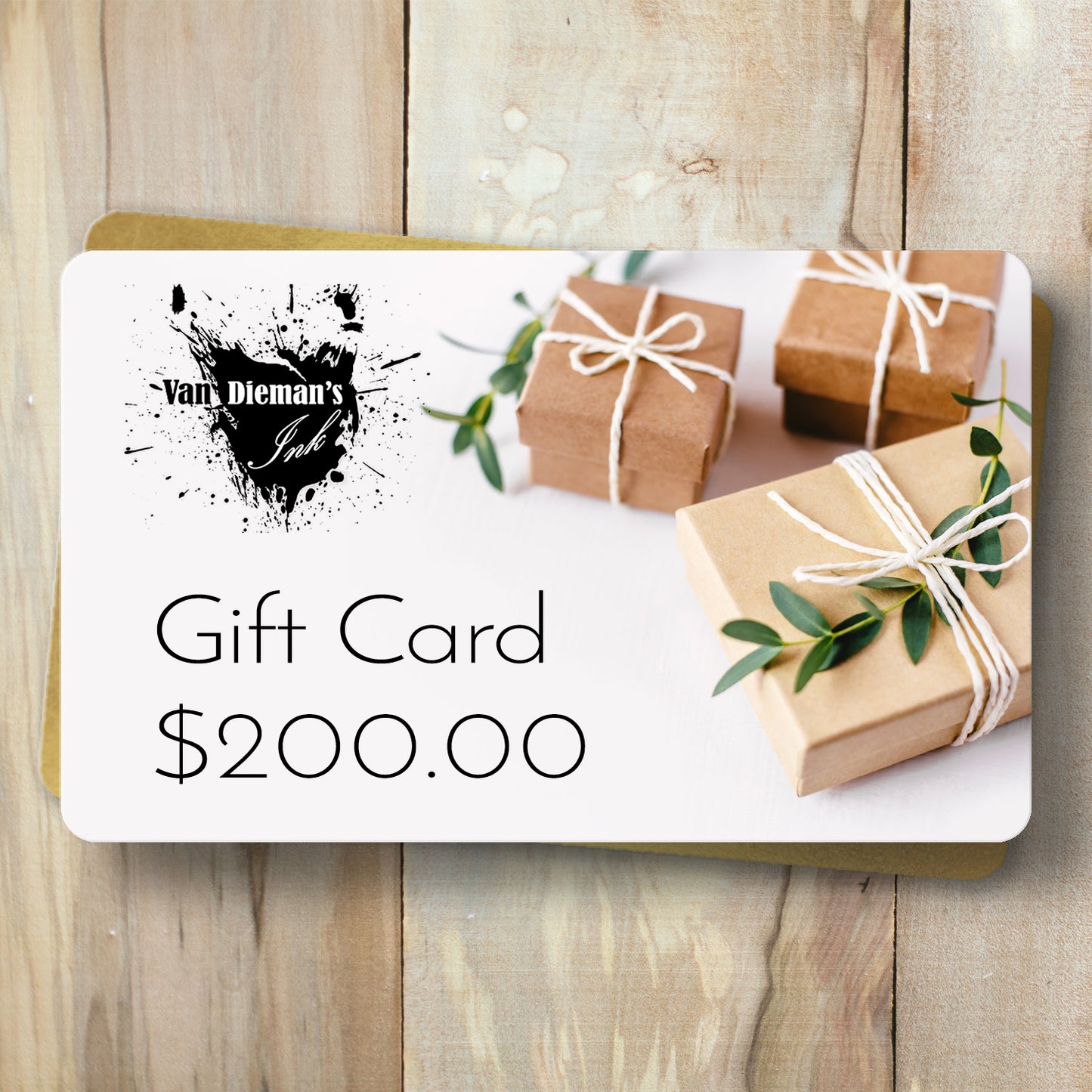 Van Dieman's Ink Gift Card