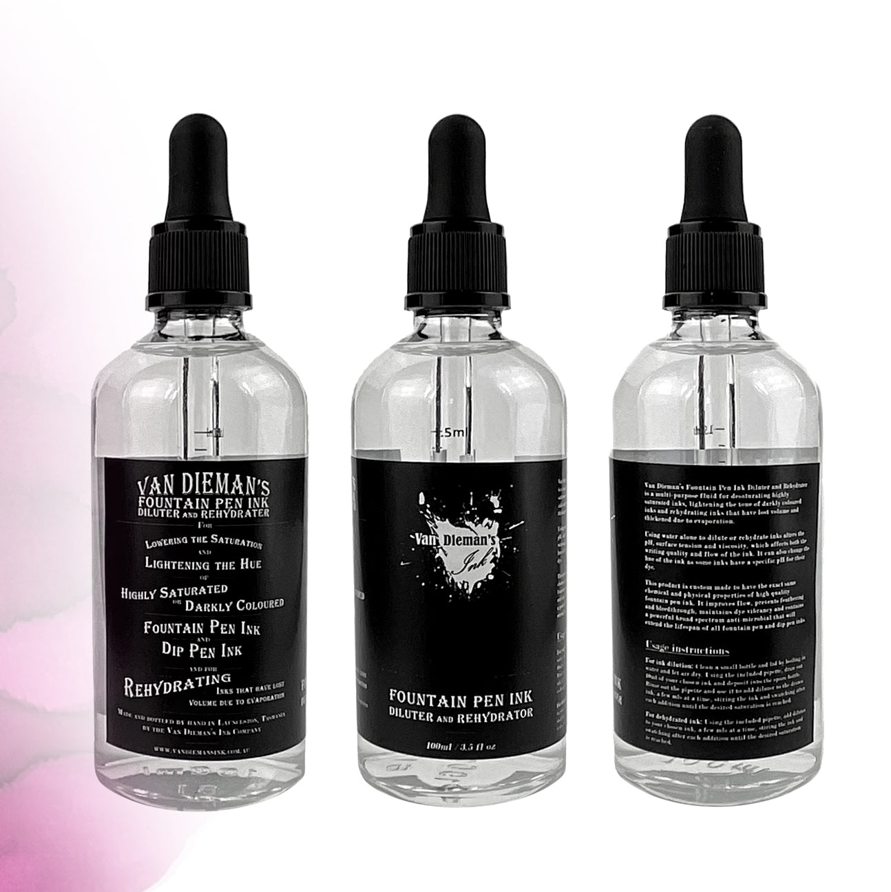 Fountain Pen Ink Additives – Van Dieman's Ink