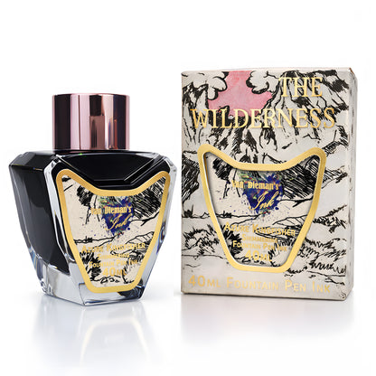 Van Dieman's Wilderness - Azure Kingfisher - 40ml Shimmering Fountain Pen Ink