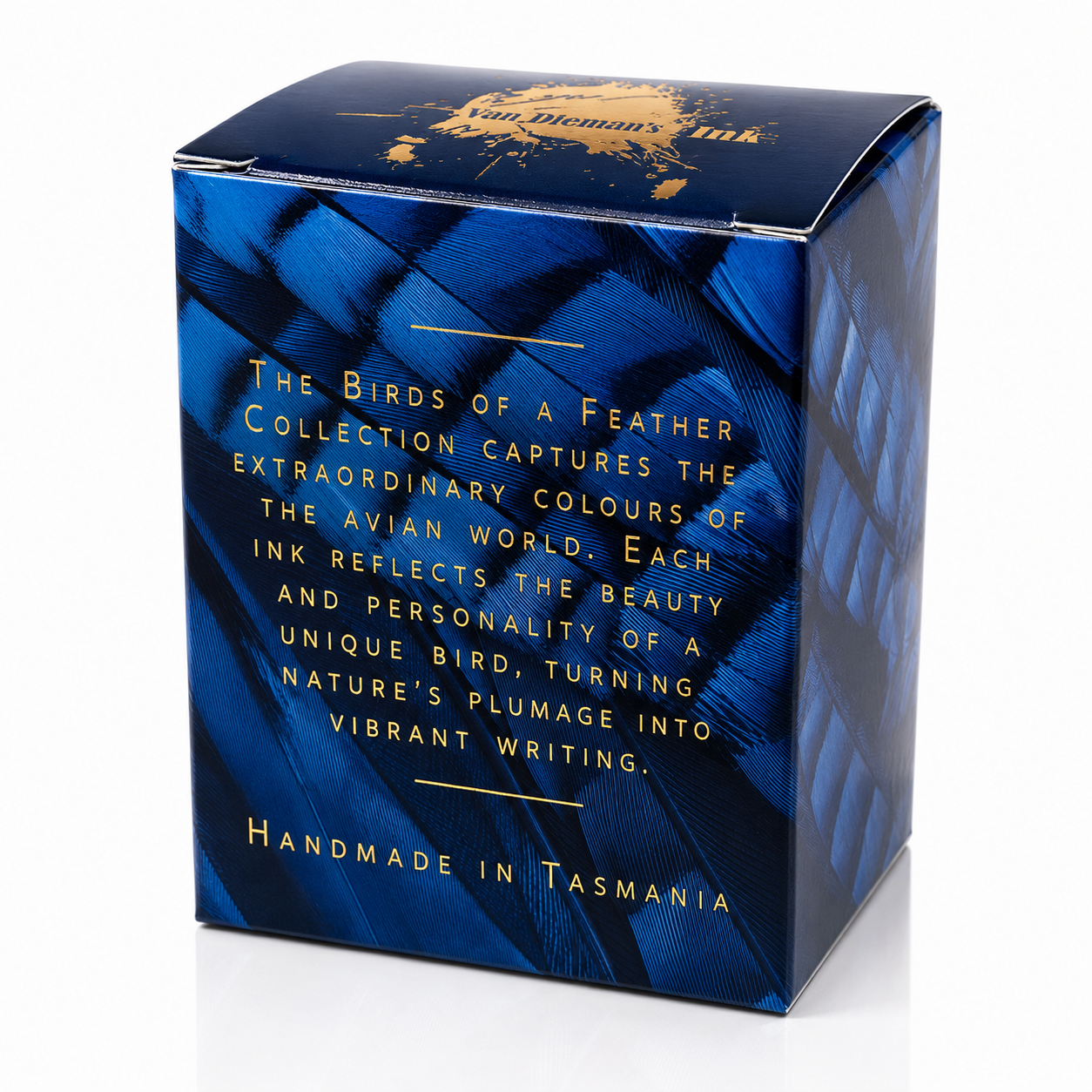 Van Dieman's Birds of a Feather - Blue Jay Wing - 40ml Fountain Pen Ink