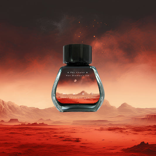 The Solar System - Mars Fountain Pen Ink