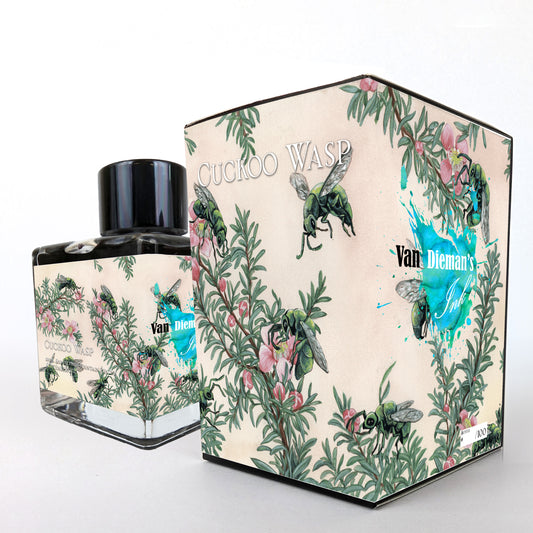 Van Dieman's 2025 September - Cuckoo Wasp - 100ml Shimmering Fountain Pen Ink