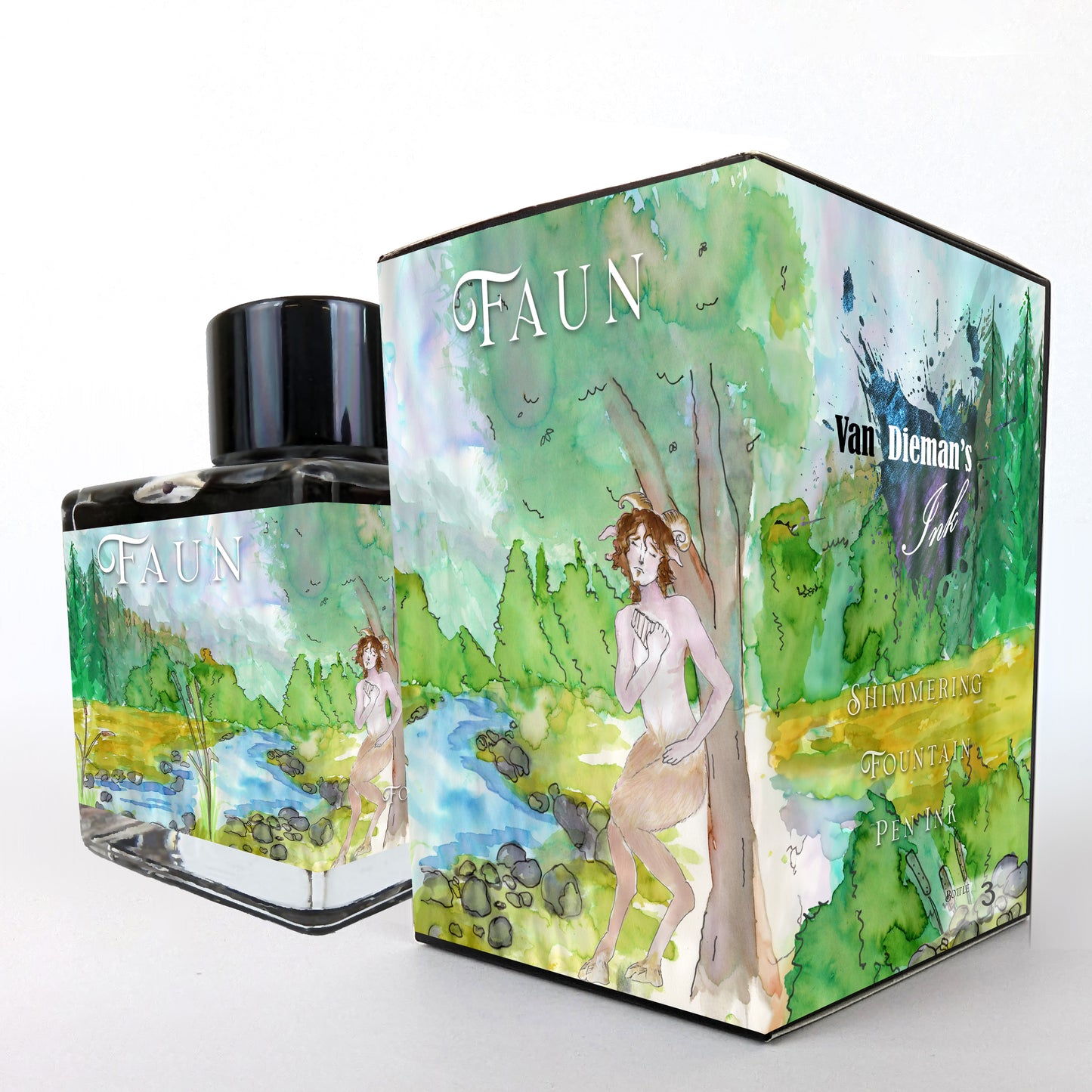 Van Dieman's 2026 - Faun - 100ml Shimmering Fountain Pen Ink