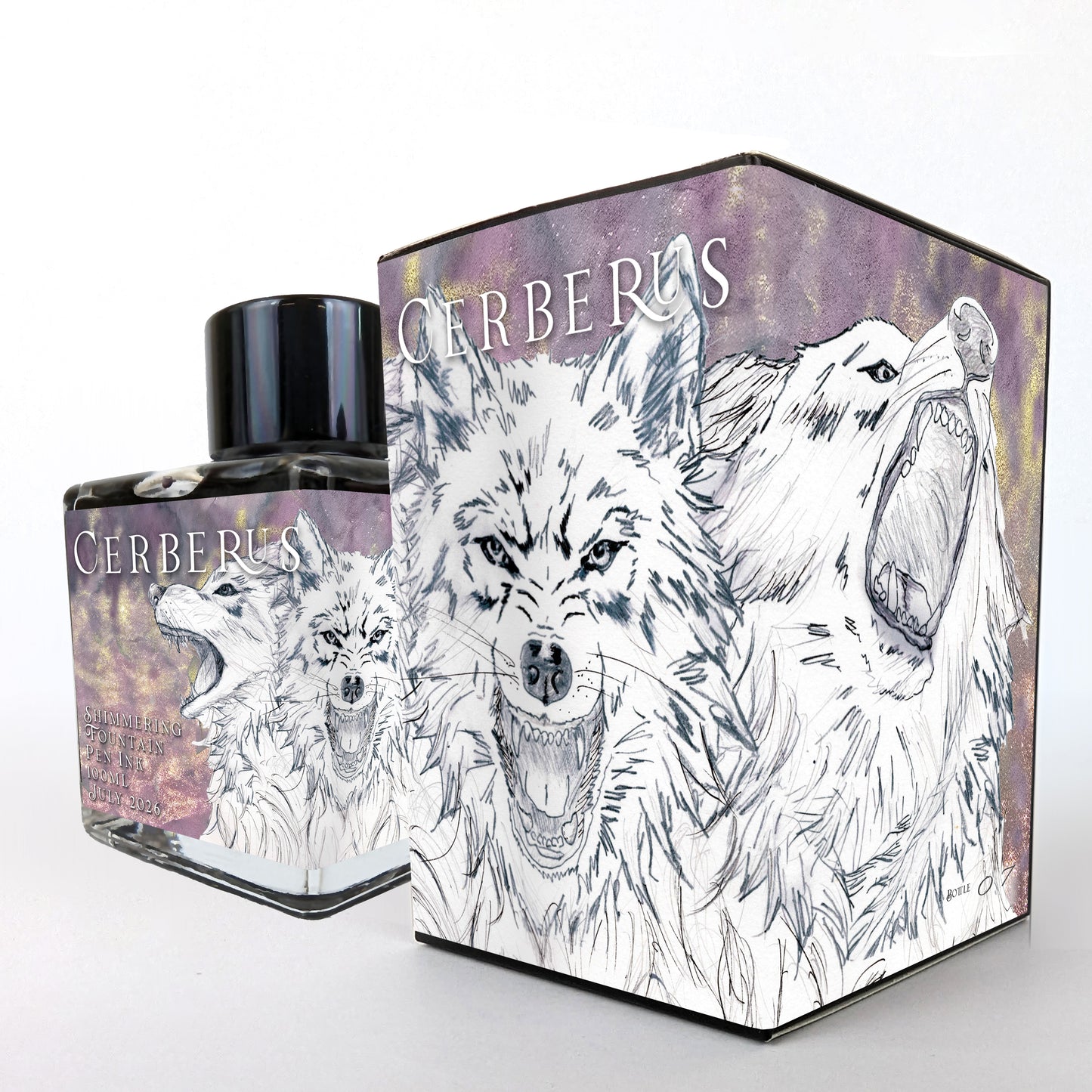 Van Dieman's 2026 - Cerberus - 100ml Shimmering Fountain Pen Ink