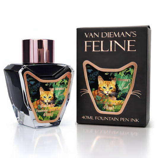 Van Dieman's Feline - Catnip - 40ml Fountain Pen Ink