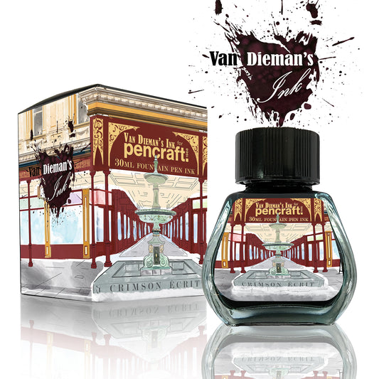 Pencraft the Boutique - Crimson Écrit Fountain Pen Ink