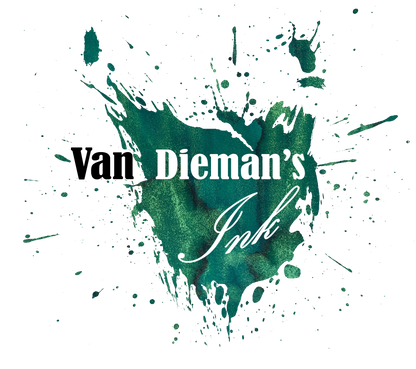 Van Dieman's Feline - Emerald Eyes Shimmering Fountain Pen Ink