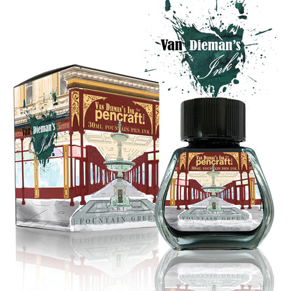 Pencraft the Boutique - Fountain Green Fountain Pen Ink