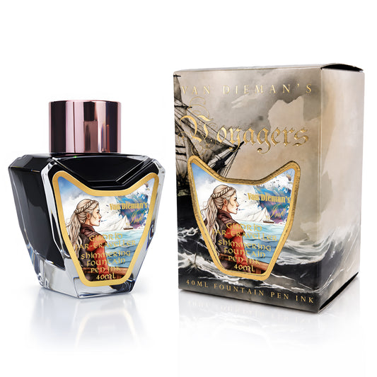 Van Dieman's Voyagers - Gudrid Far Traveler - 40ml Shimmering Fountain Pen Ink