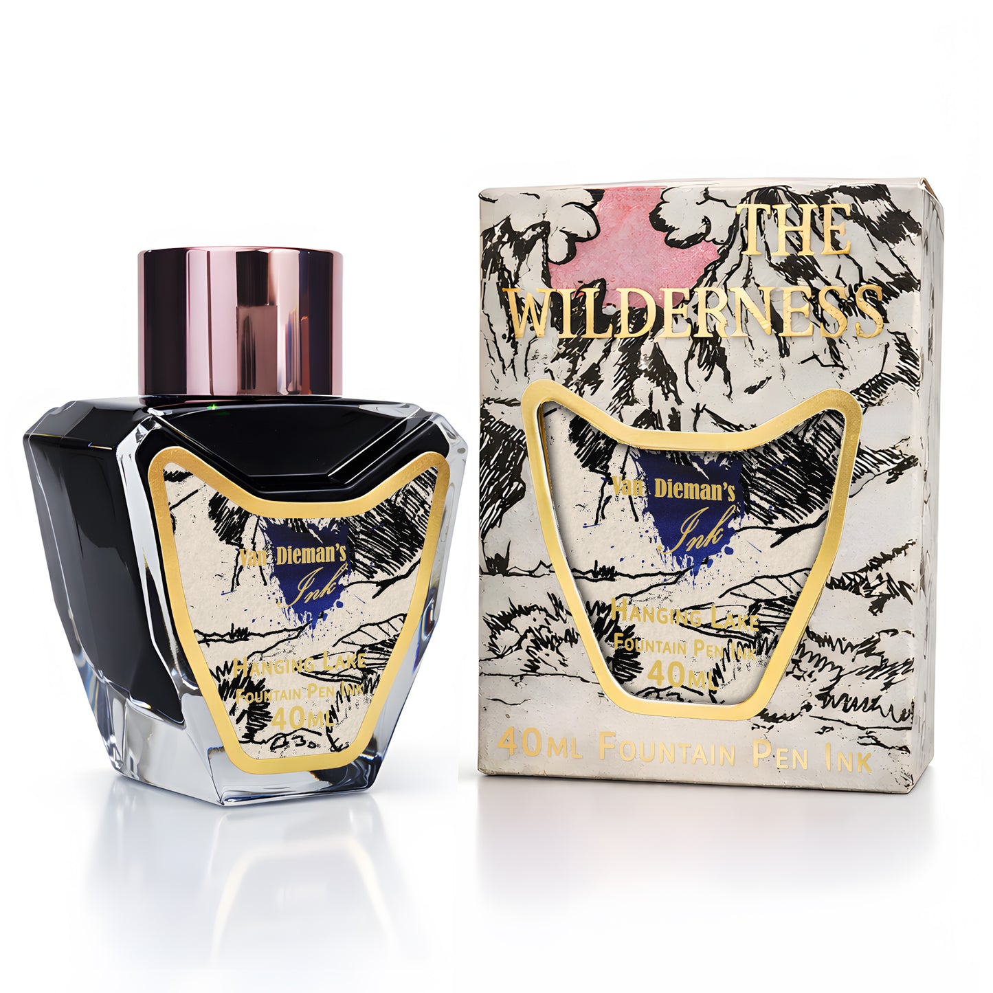 Van Dieman's Wilderness - Hanging Lake - 40ml Fountain Pen Ink