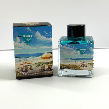 Van Dieman's 2023 January - 100ml Shimmering Fountain Pen Ink