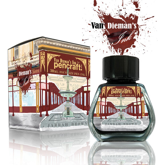 Pencraft the Boutique - Jarrah Brown Fountain Pen Ink