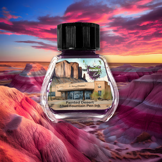 A Decade in the Desert - Painted Desert Fountain Pen Ink