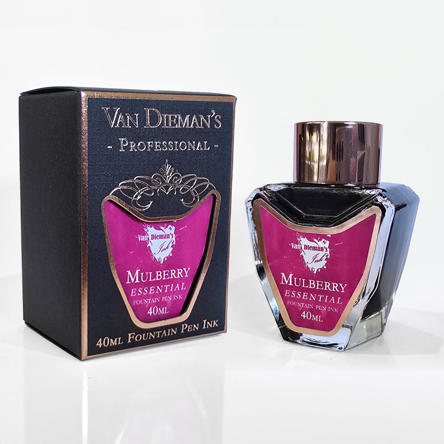 Van Dieman's Professional - Mulberry Essential Fountain Pen Ink 40ml