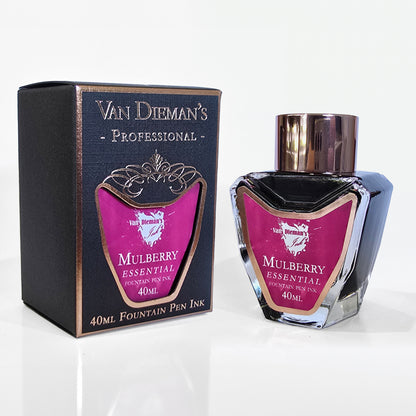 Van Dieman's Professional - Mulberry Essential Fountain Pen Ink 40ml