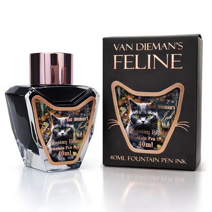 Van Dieman's Feline - Russian Blue - 40ml Fountain Pen Ink