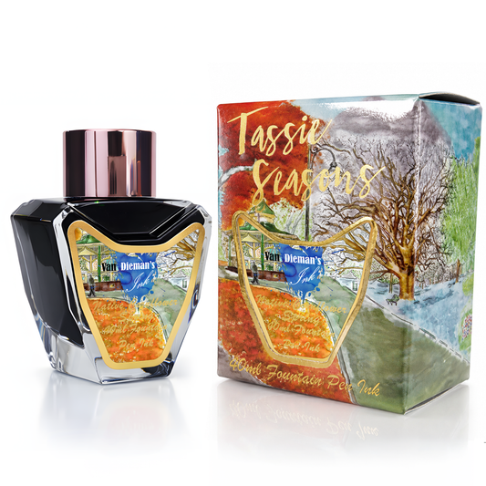 Van Dieman's Tassie Seasons (Spring) Native Cornflower - 40ml Fountain Pen Ink