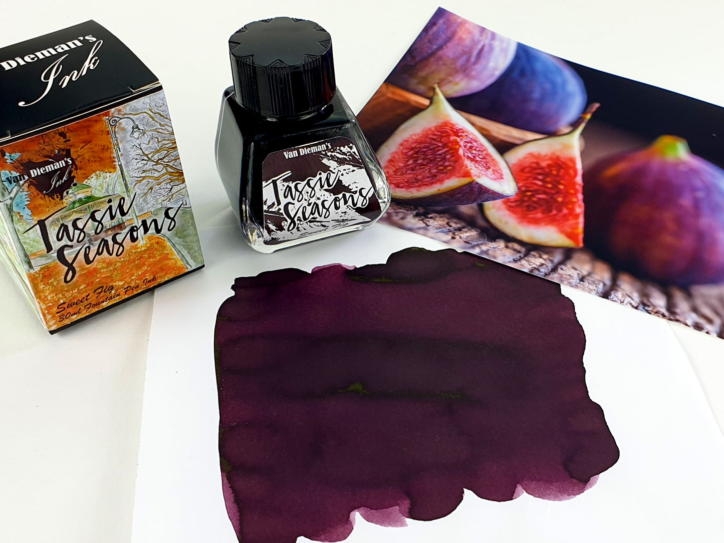 Van Dieman's Tassie Seasons (Autumn) Sweet Fig - 40ml Fountain Pen Ink