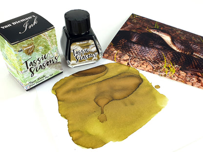 Van Dieman's Tassie Seasons (Summer) Tiger Snake - 40ml Fountain Pen Ink
