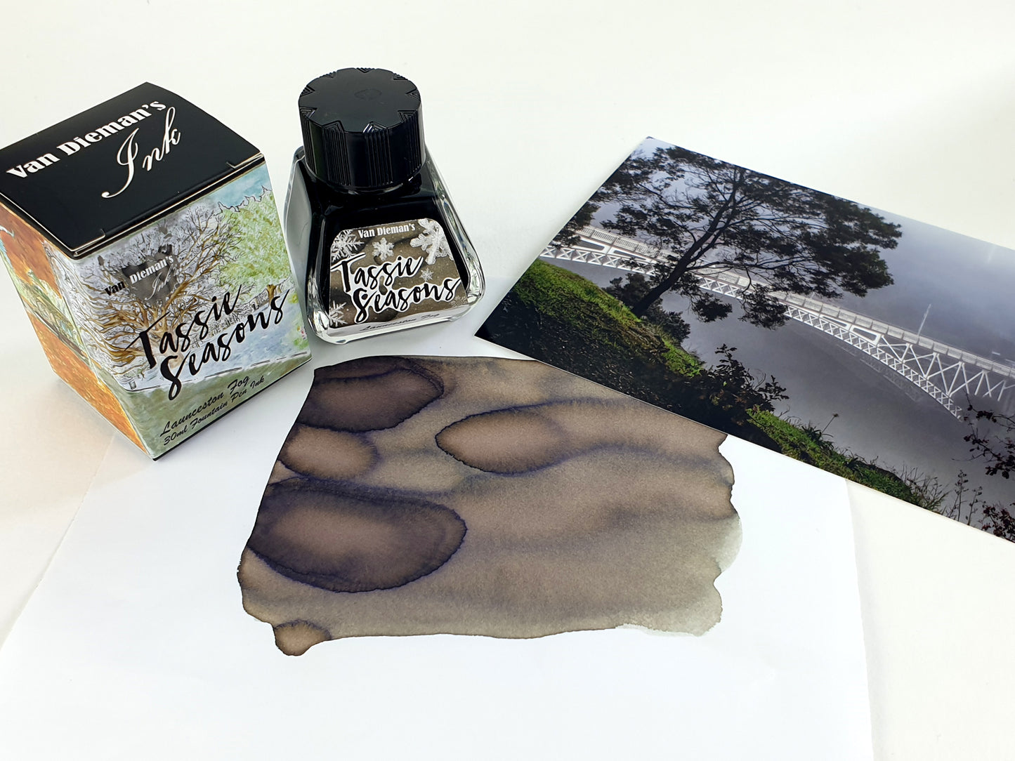 Van Dieman's Tassie Seasons (Winter) Launceston Fog - 40ml Fountain Pen Ink