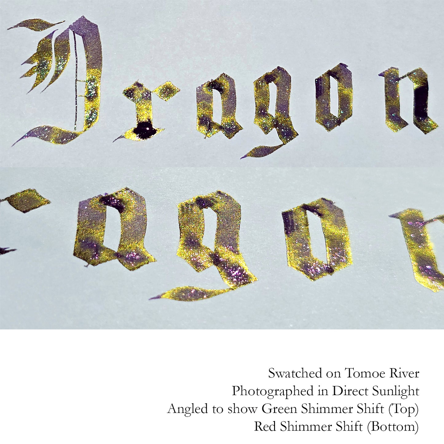 Van Dieman's 2026 - Dragon - 100ml Shimmering Fountain Pen Ink
