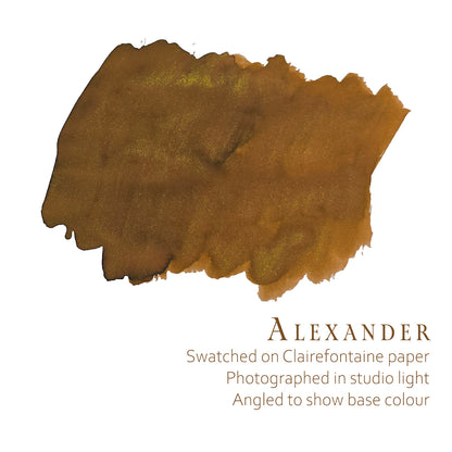 Van Dieman's Greek Heroes - Alexander 40ml Shimmering Fountain Pen Ink