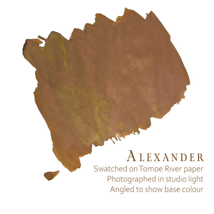 Van Dieman's Greek Heroes - Alexander 40ml Shimmering Fountain Pen Ink