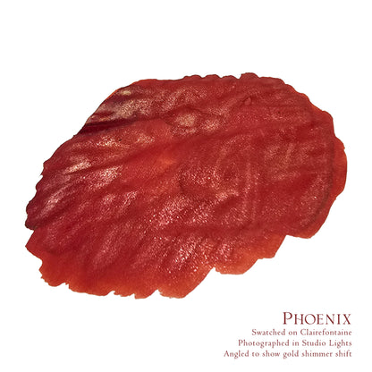 Van Dieman's 2026 - Phoenix - 100ml Shimmering Fountain Pen Ink