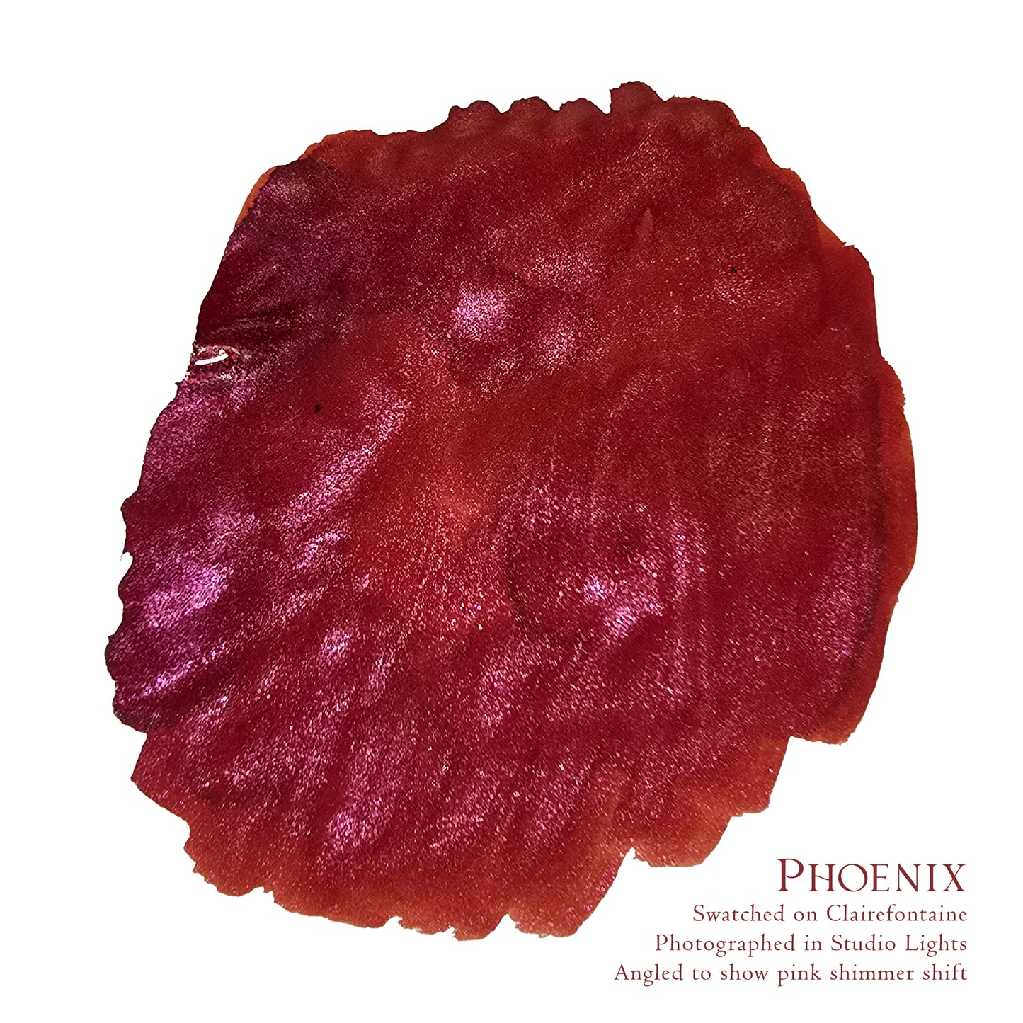 Van Dieman's 2026 - Phoenix - 100ml Shimmering Fountain Pen Ink