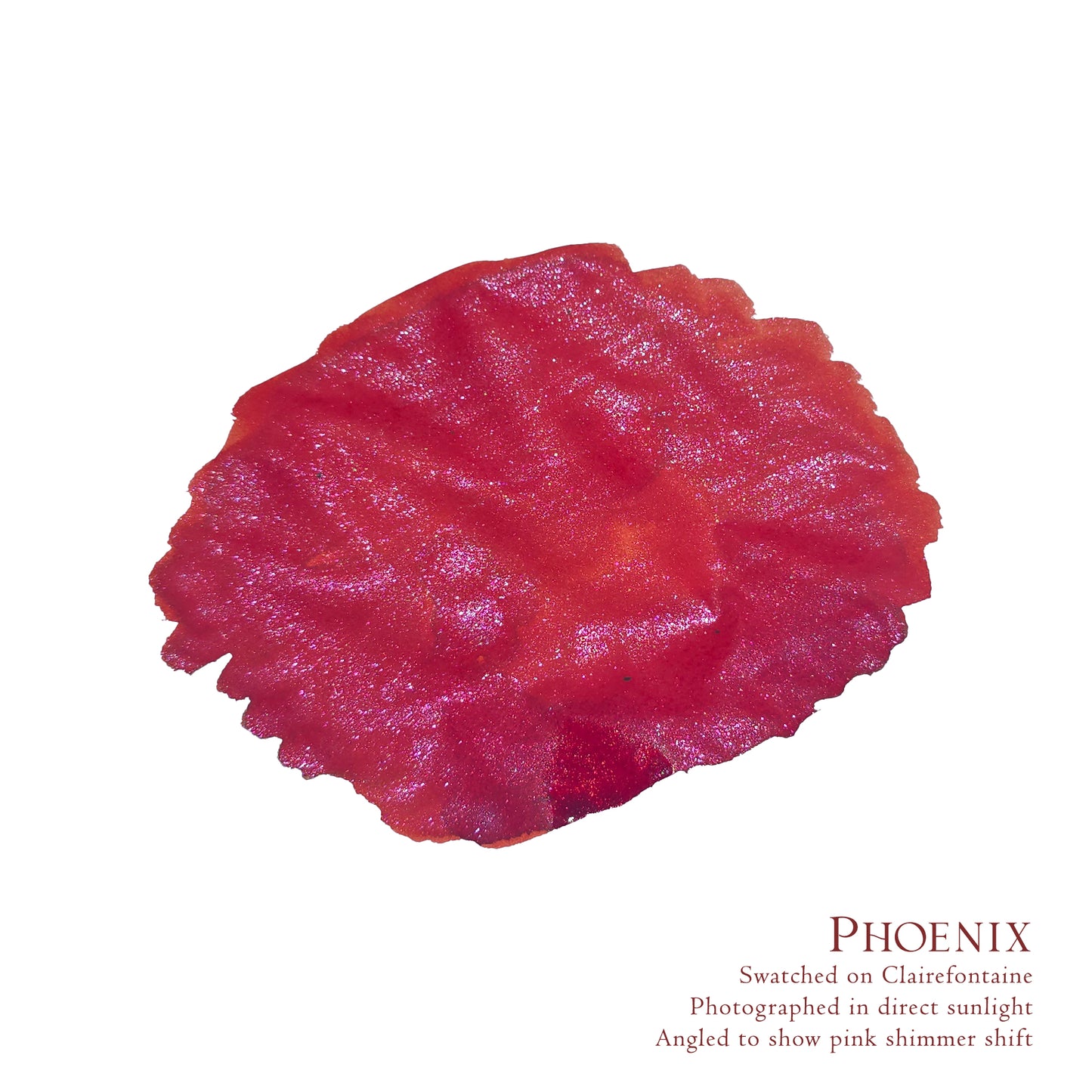 Van Dieman's 2026 - Phoenix - 100ml Shimmering Fountain Pen Ink