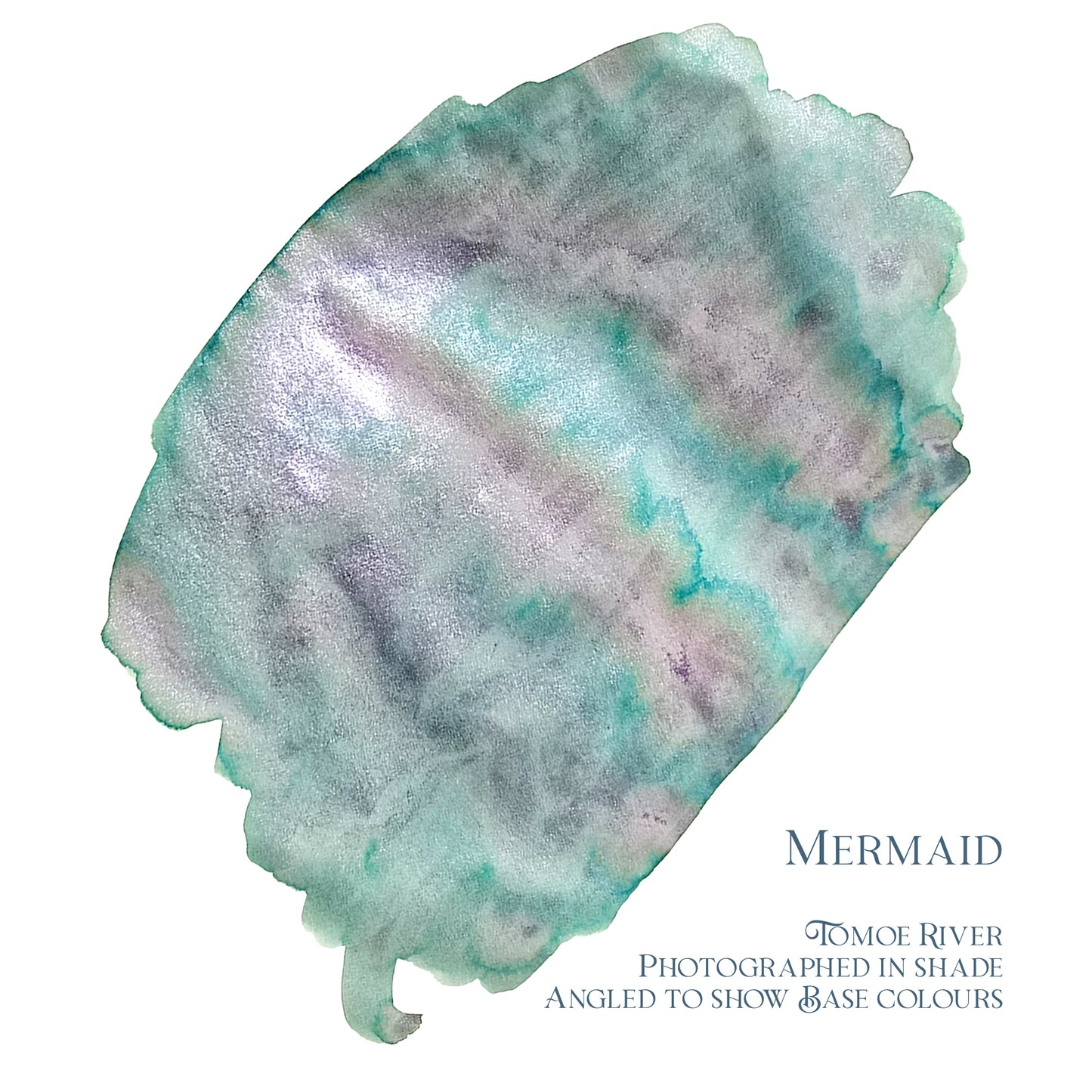 Van Dieman's 2026 - Mermaid - 100ml Shimmering Multichromatic Fountain Pen Ink