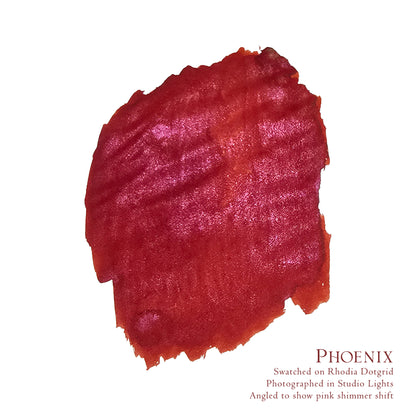 Van Dieman's 2026 - Phoenix - 100ml Shimmering Fountain Pen Ink