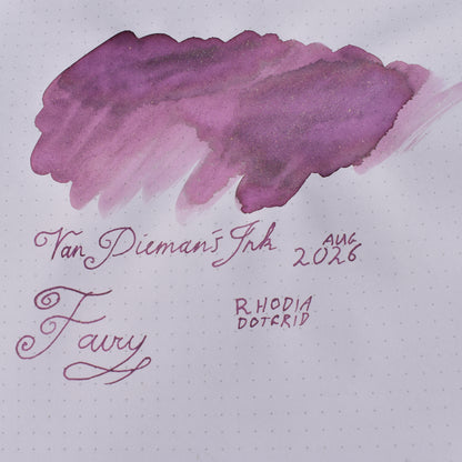 Van Dieman's 2026 - Fairy - 100ml Shimmering Fountain Pen Ink
