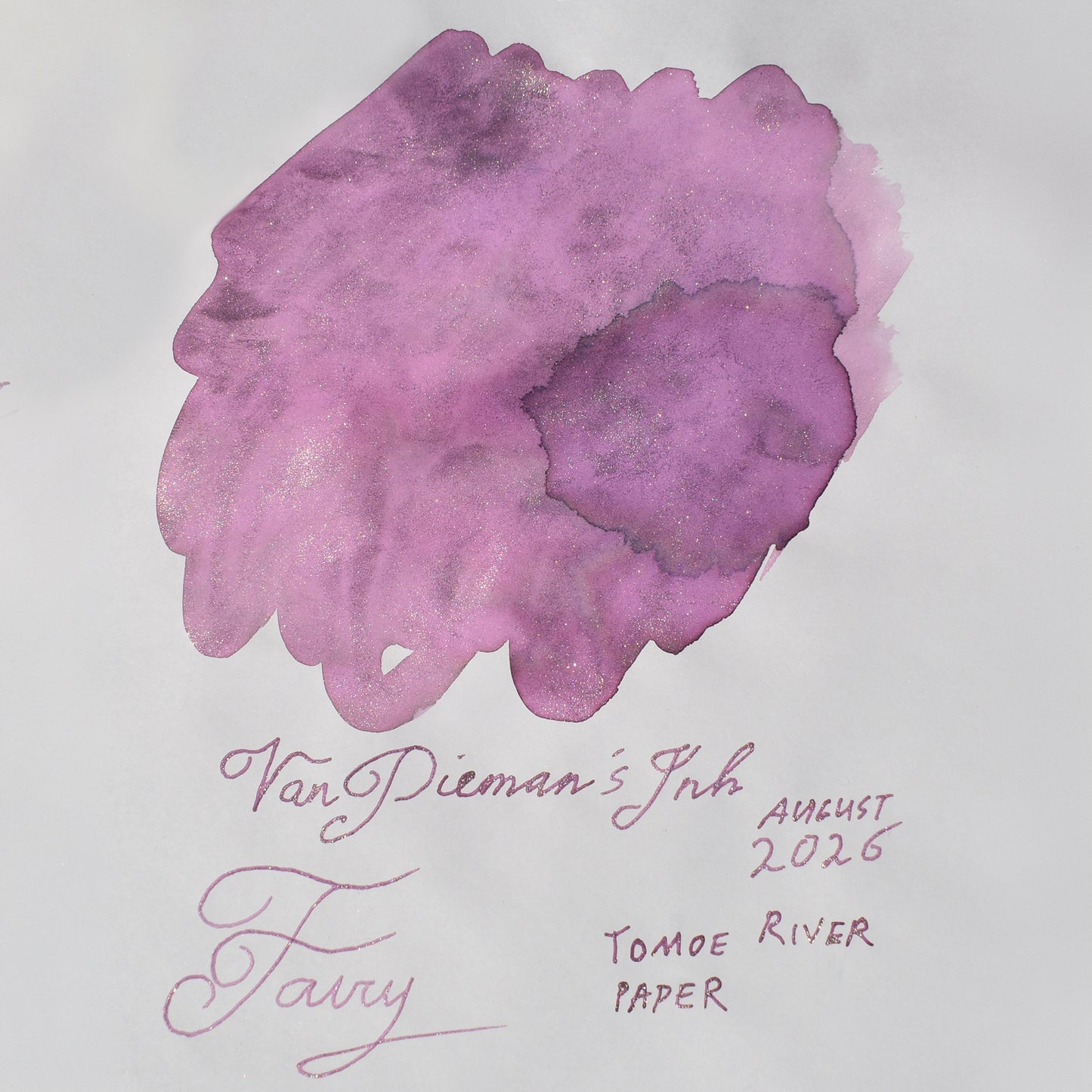 Van Dieman's 2026 - Fairy - 100ml Shimmering Fountain Pen Ink