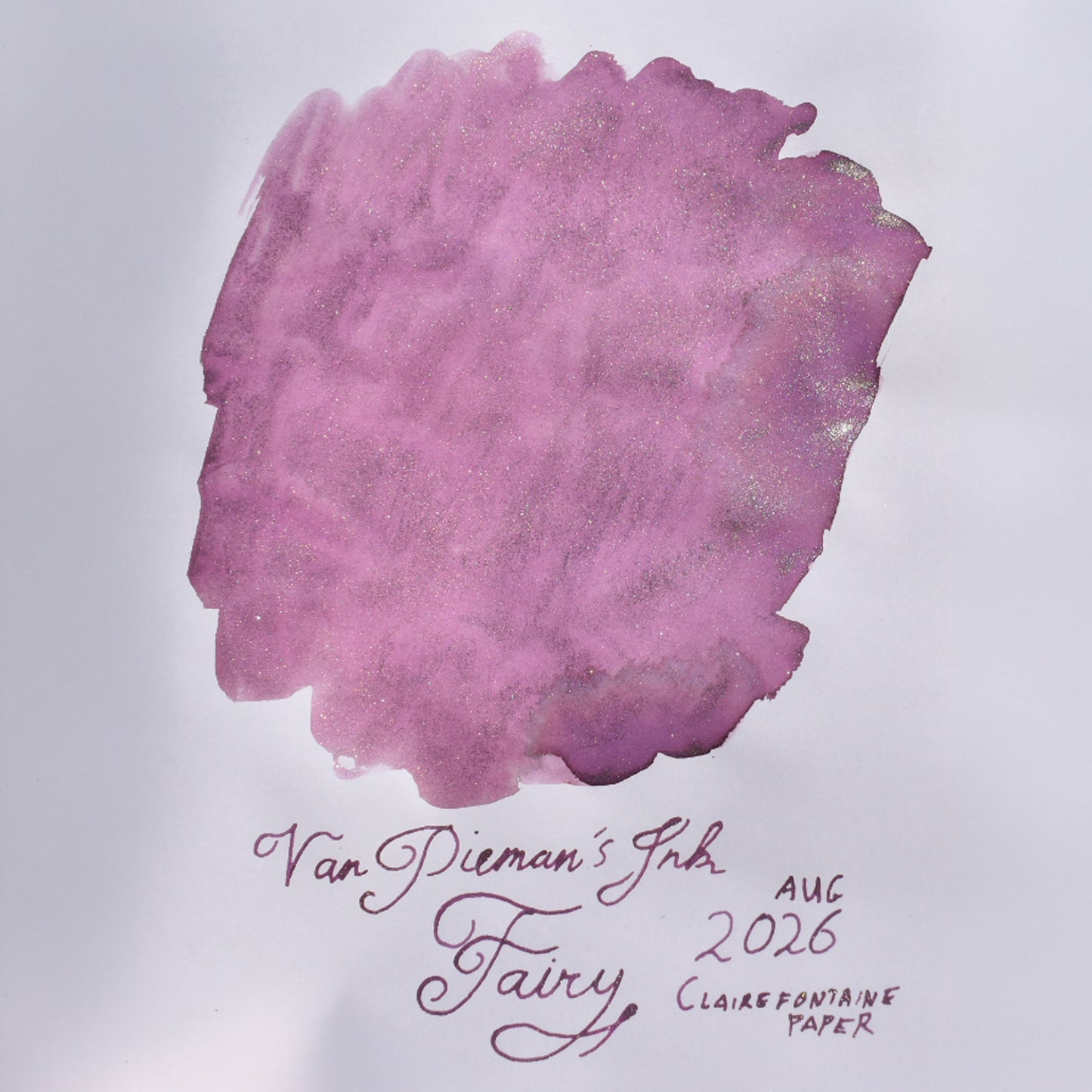Van Dieman's 2026 - Fairy - 100ml Shimmering Fountain Pen Ink