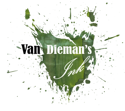 Van Dieman's Birds of a Feather - Anna's Hummingbird Wing - Shimmering Fountain Pen Ink