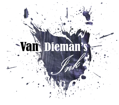 Van Dieman's Birds of a Feather - Elegant Peacock Eye - Shimmering Fountain Pen Ink